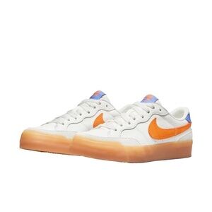 Nike SB Zoom Pogo Plus Premium White Mandarin Gum W 6 / M 4.5
